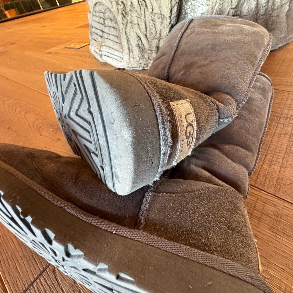 UGG Classic Tall Boots in Charcoal sz 6 - Picture 9 of 9